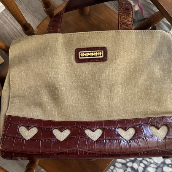 BRIGHTON HEART SHAPES SATCHEL BAG - Picture 9 of 14